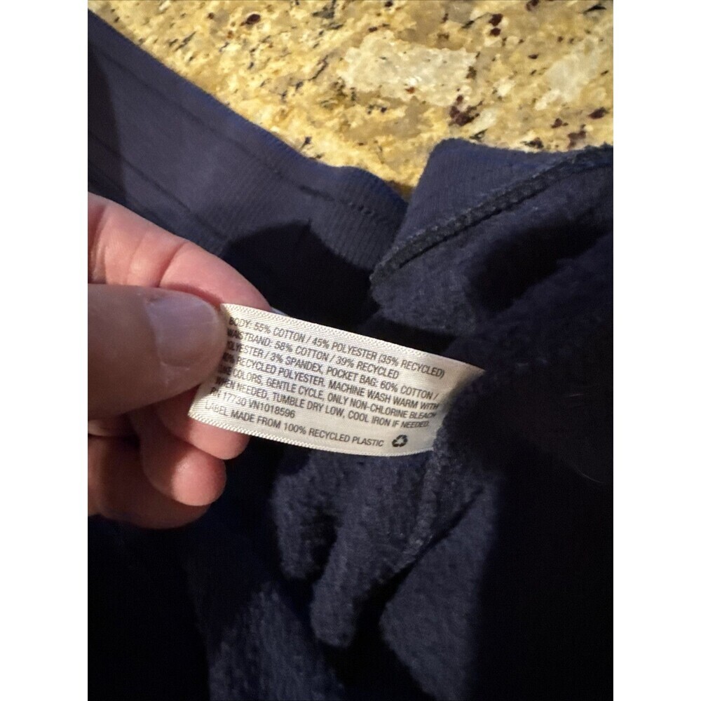 Goodfellow Jogger Pants Mens X-Large Blue Drawstring Tapered Leg Pockets - Picture 4 of 8